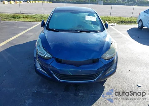 2016 Hyundai Elantra Se z USA, uszkodzony, nr VIN KMHDH4AE1GU526180
